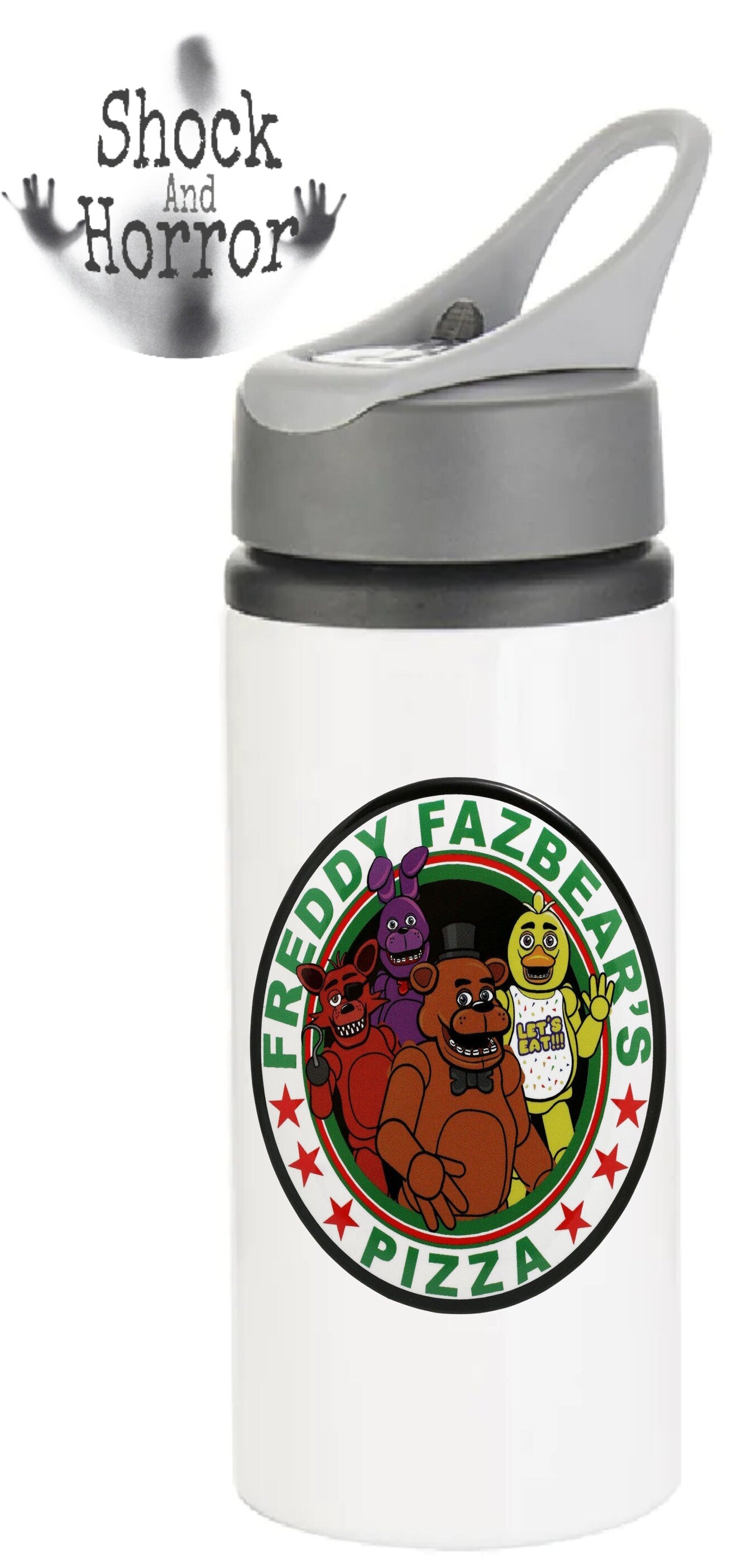 Five Nights At Freddy's FNAF Personalised Water Bottle