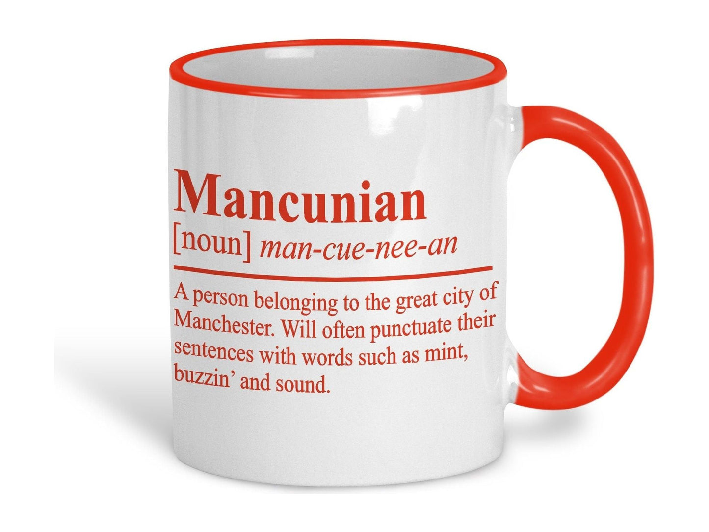 Mancunian Definition Ceramic Mug