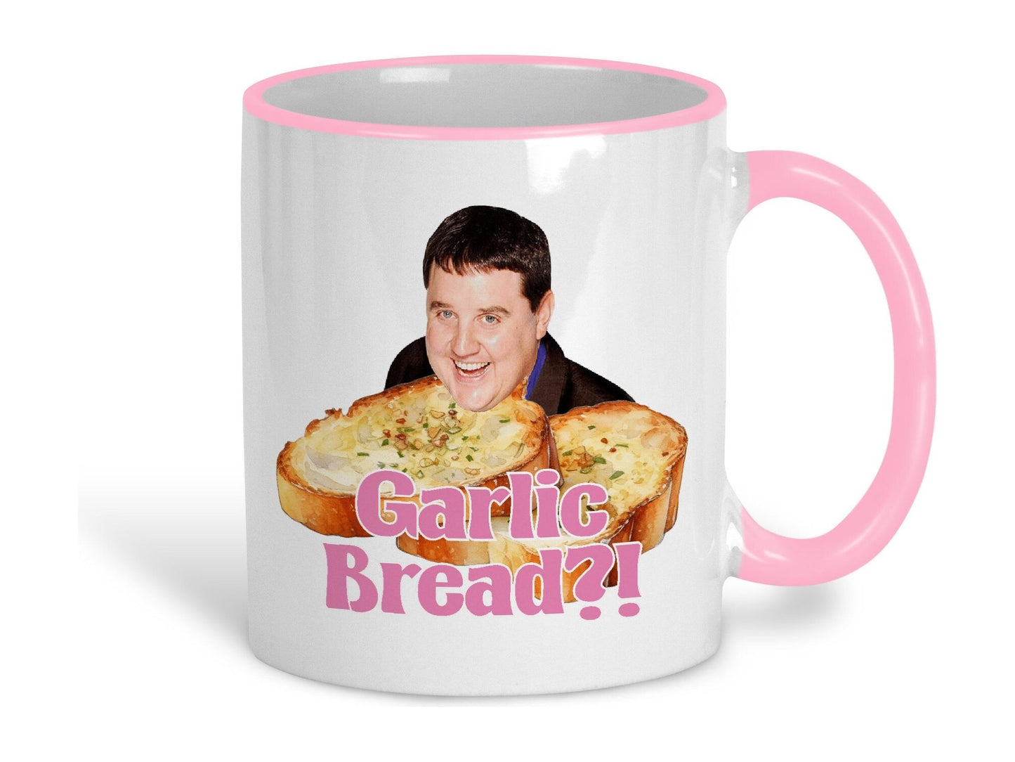 Peter Kay Garlic Bread Quote Ceramic Mug