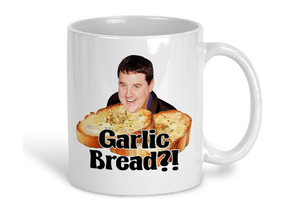 Peter Kay Garlic Bread Quote Ceramic Mug