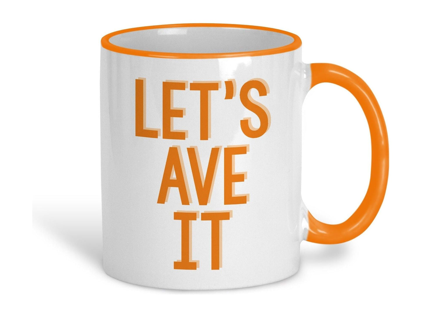 Let's Ave It Mancunian Quote Ceramic Mug