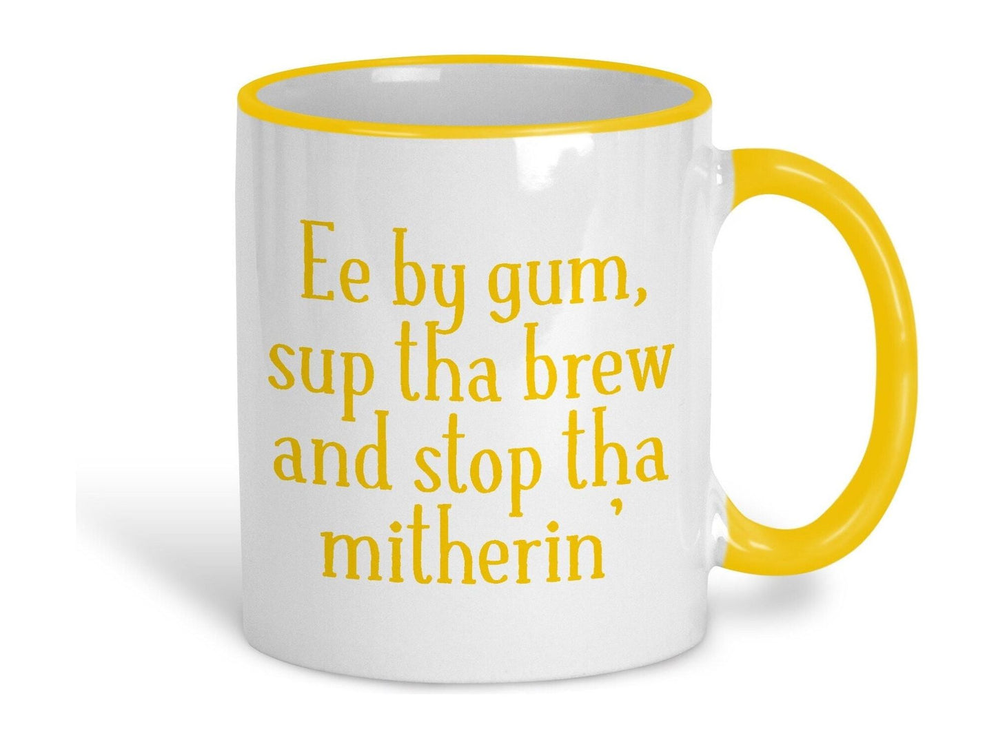 Sup Tha Brew Yorkshire Dialect Ceramic Mug