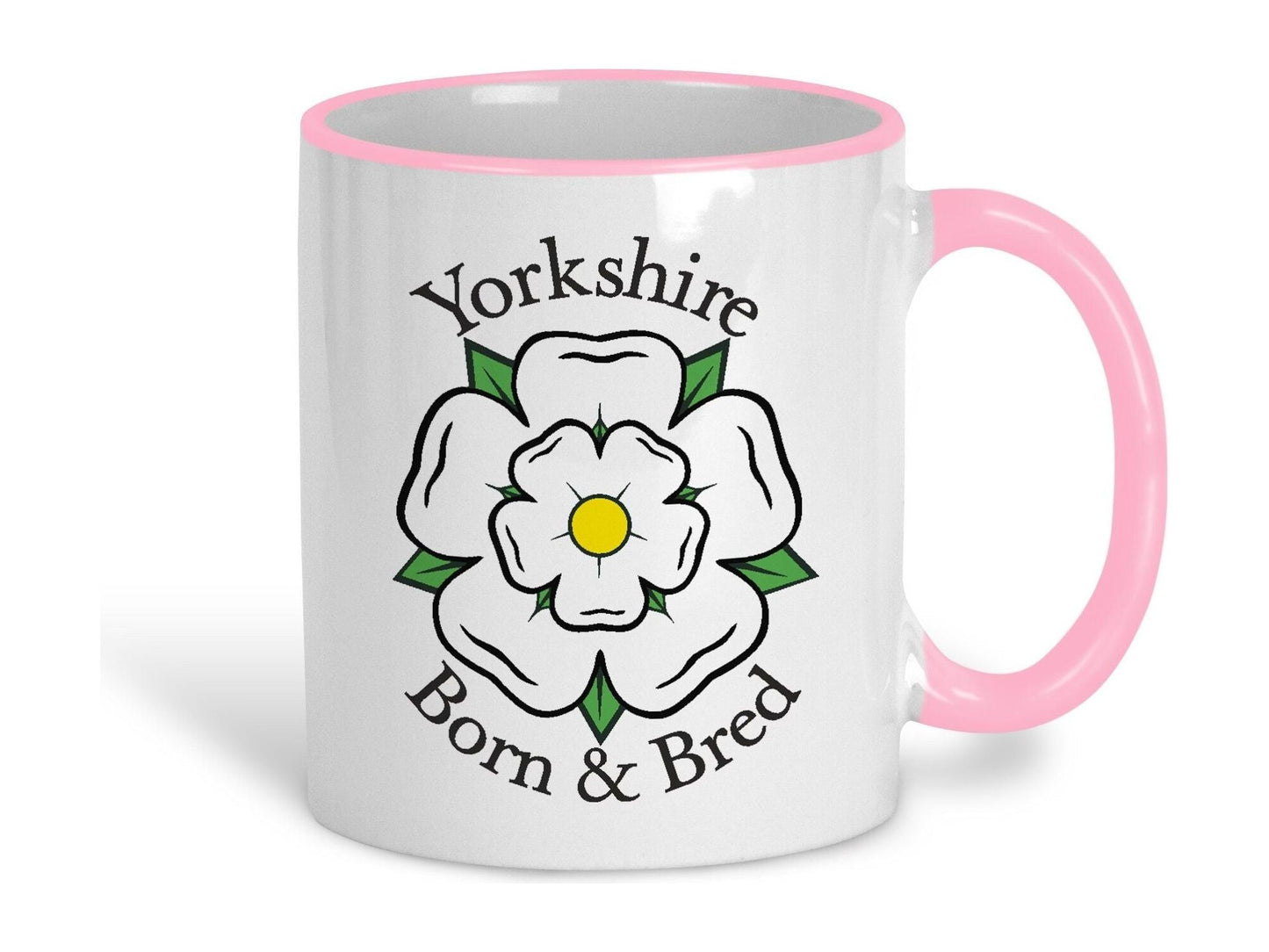 Born and Bred Yorkshire Rose Ceramic Mug