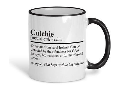 Culchie Definition Northern Ireland Dialect Ceramic Mug