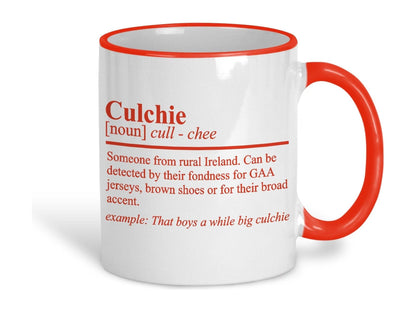 Culchie Definition Northern Ireland Dialect Ceramic Mug