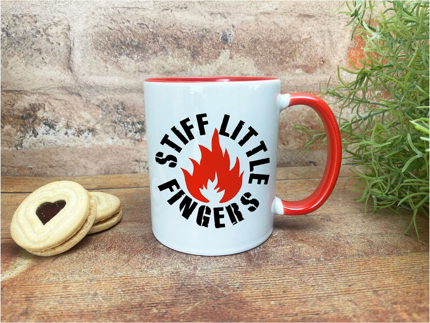 Stiff Little Fingers Logo Ceramic Mug