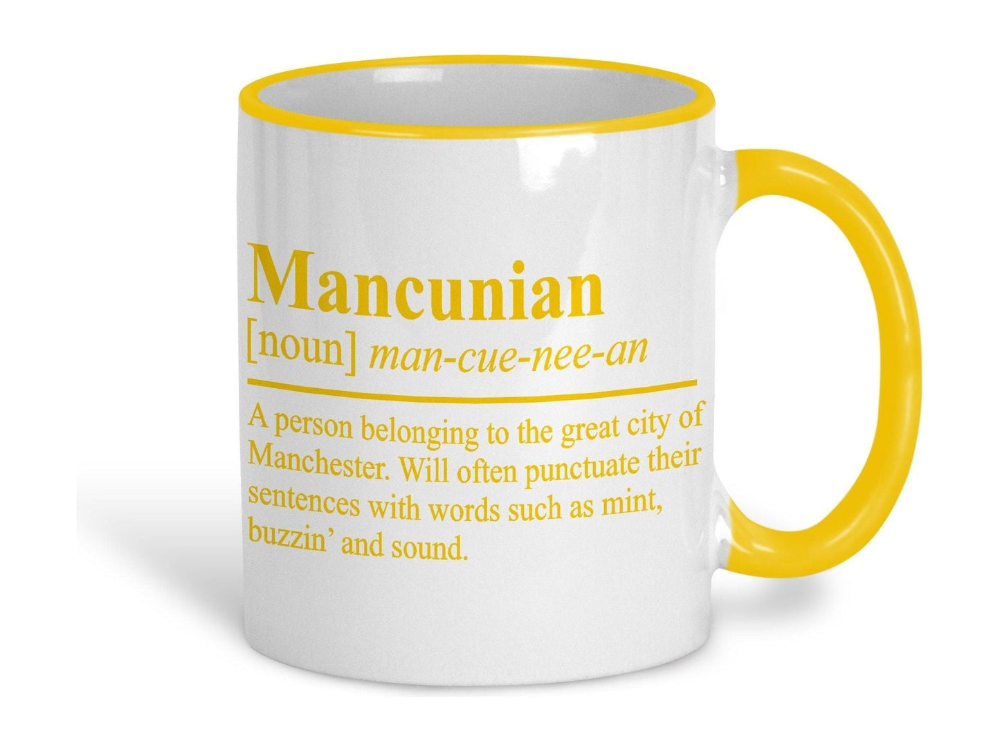 Mancunian Definition Ceramic Mug