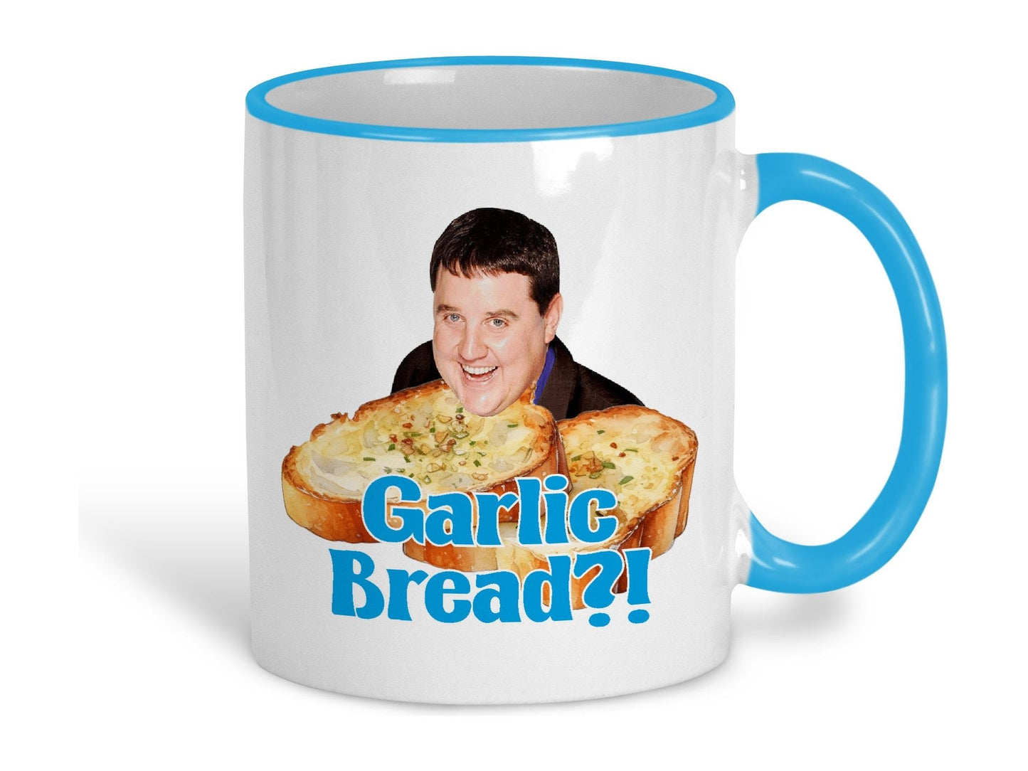 Peter Kay Garlic Bread Quote Ceramic Mug