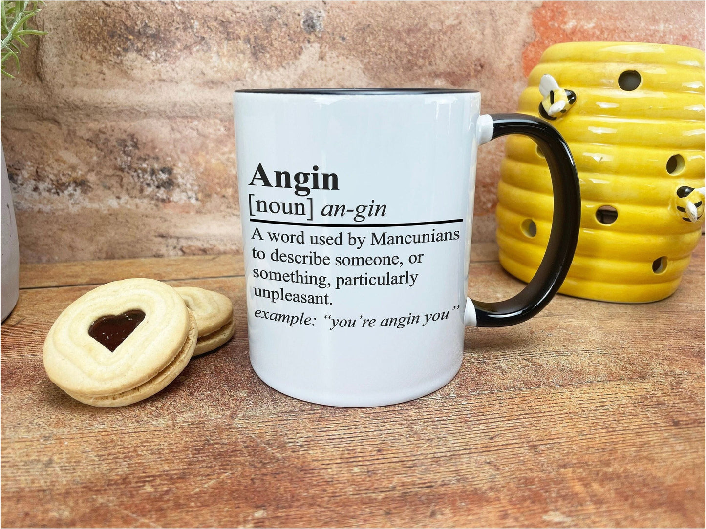 Angin Definition Mancunian Quote Ceramic Mug