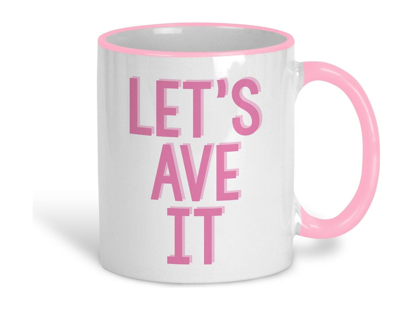 Let's Ave It Mancunian Quote Ceramic Mug