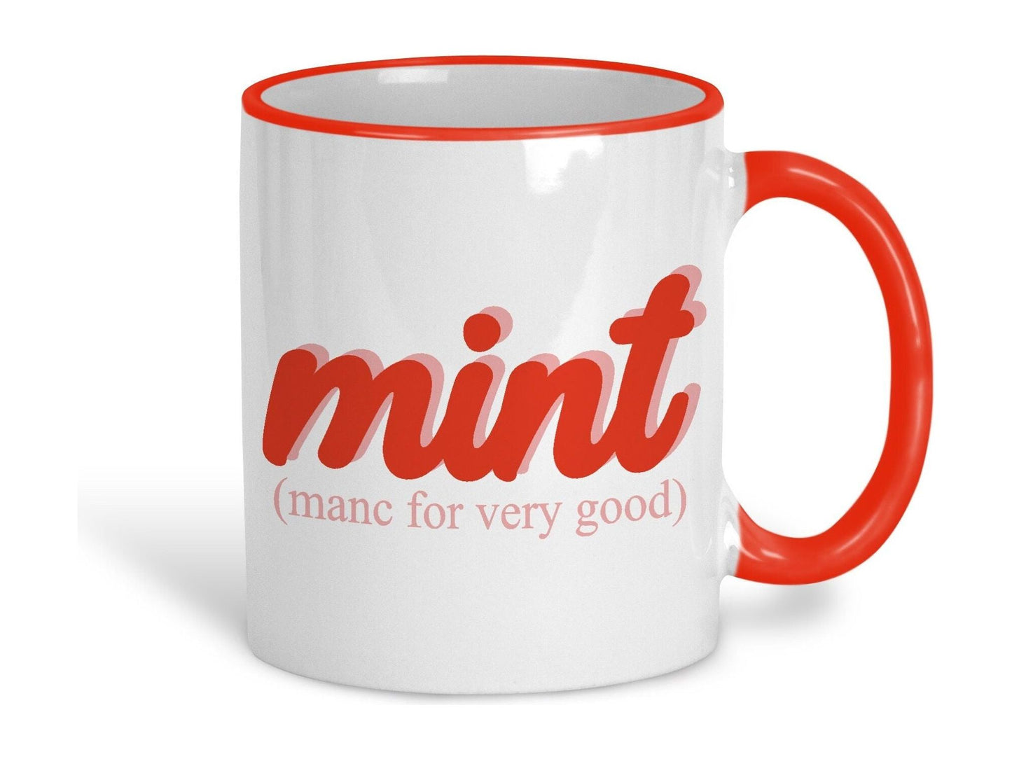 Mint Mancunian Quote Ceramic Mug