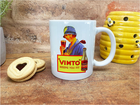 Vimto Keeps You Fit Ceramic Mug