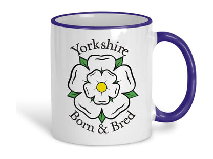 Born and Bred Yorkshire Rose Ceramic Mug