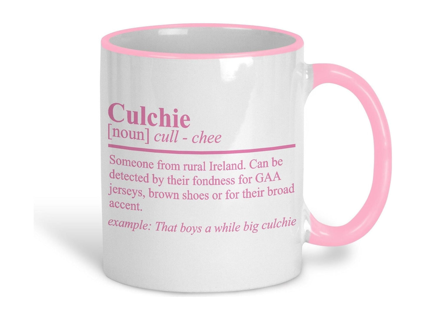 Culchie Definition Northern Ireland Dialect Ceramic Mug