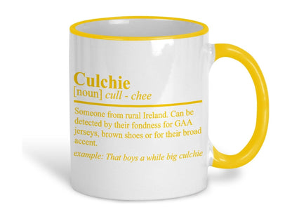 Culchie Definition Northern Ireland Dialect Ceramic Mug