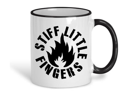 Stiff Little Fingers Logo Ceramic Mug