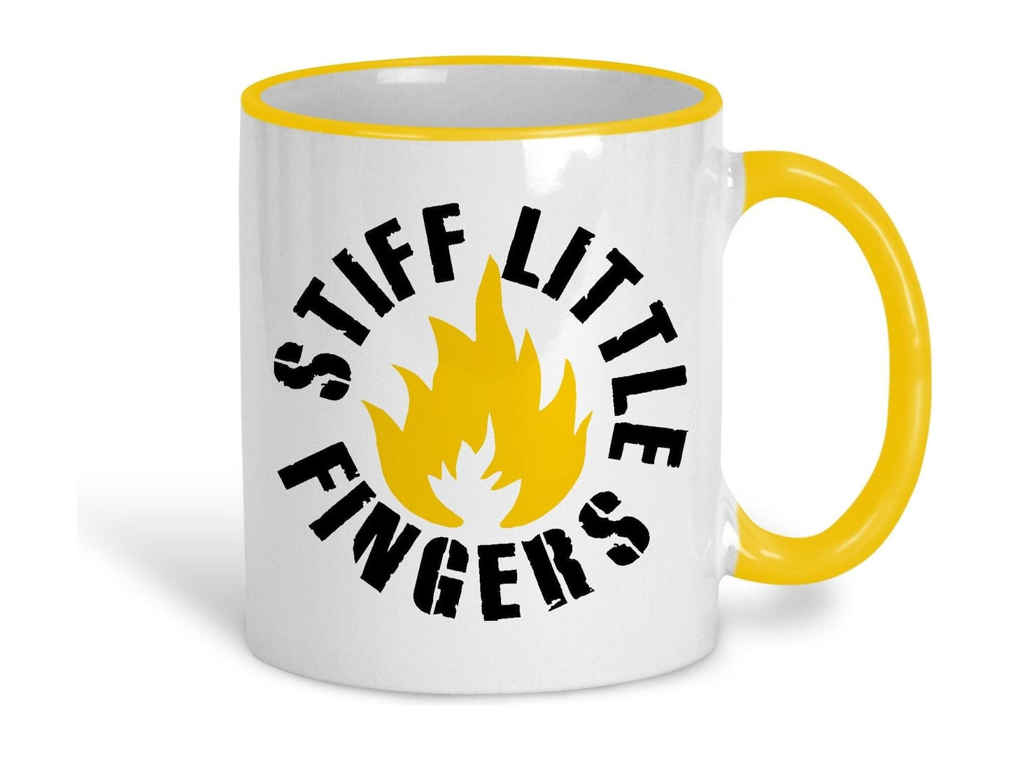 Stiff Little Fingers Logo Ceramic Mug