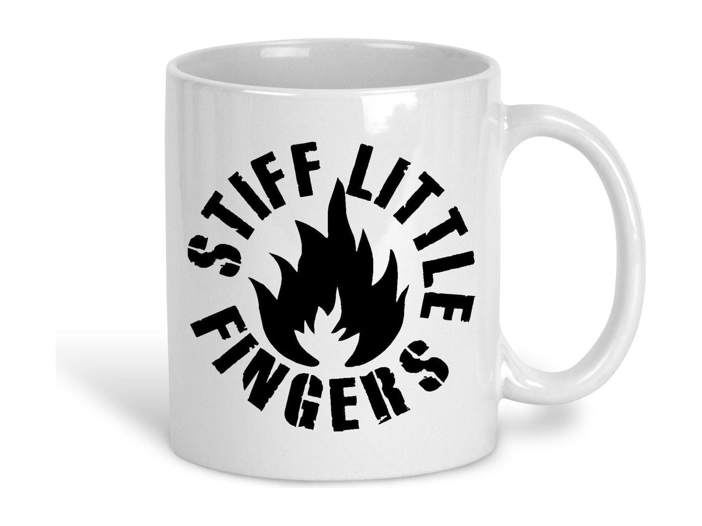 Stiff Little Fingers Logo Ceramic Mug