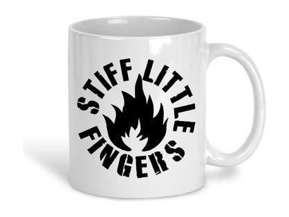 Stiff Little Fingers Logo Ceramic Mug