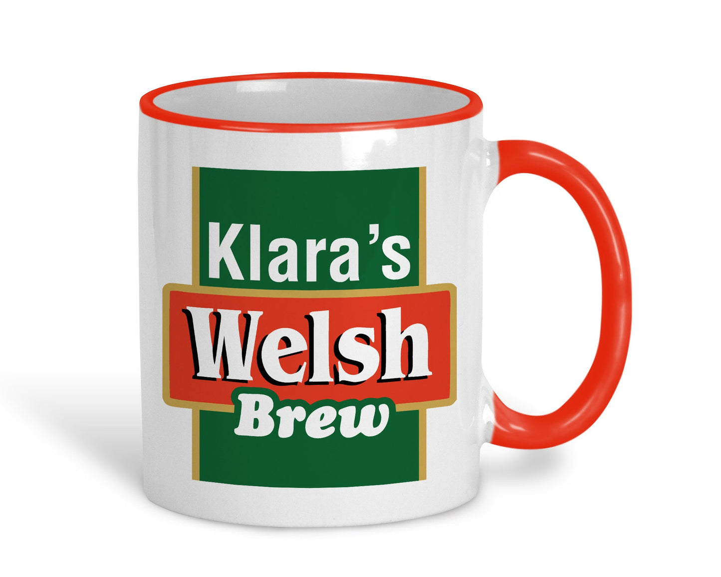 Welsh Brew Tea - Personalised Ceramic Mug