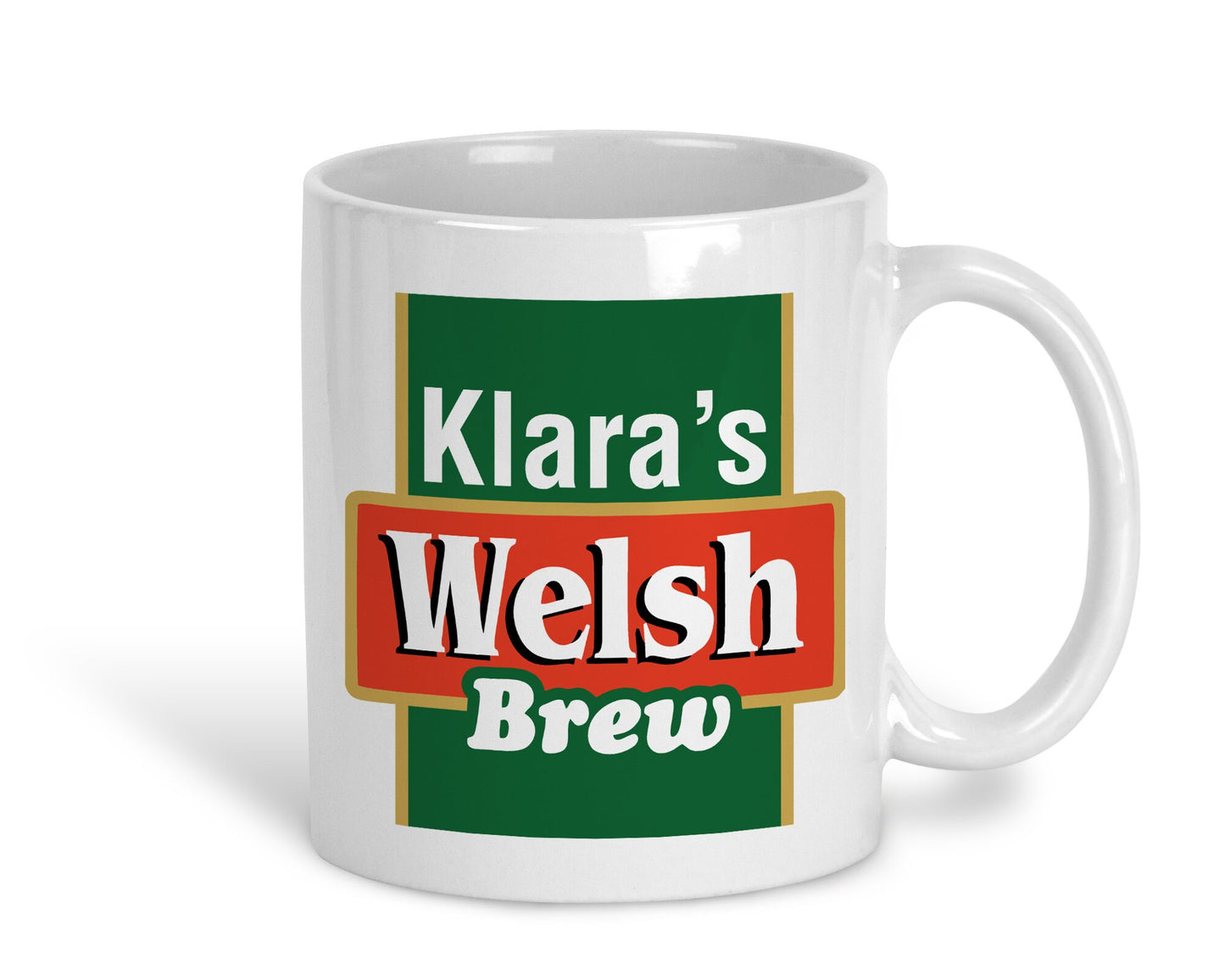 Welsh Brew Tea - Personalised Ceramic Mug