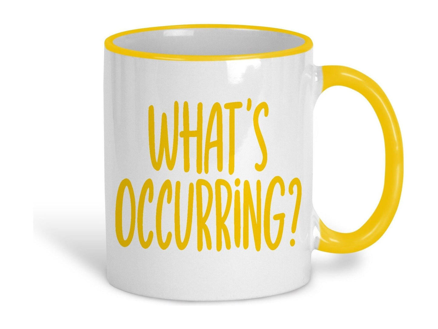 What's Occurring? Welsh Dialect Ceramic Mug