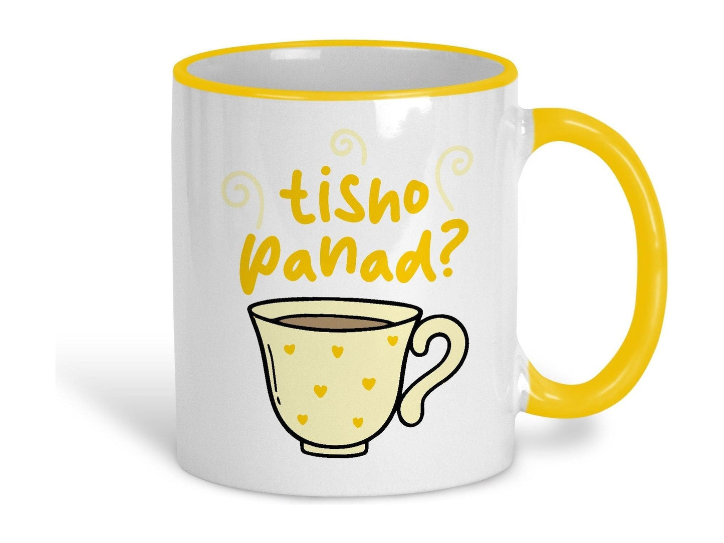 Tisho Panad? Do You Want A Cuppa? Welsh Language Dialect Ceramic Mug