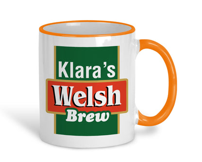 Welsh Brew Tea - Personalised Ceramic Mug