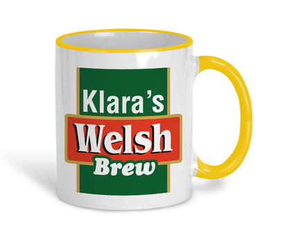 Welsh Brew Tea - Personalised Ceramic Mug