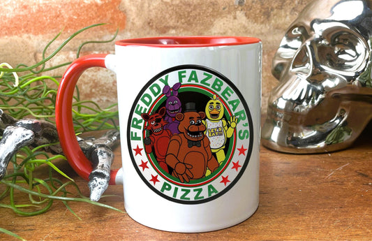 Personalised Five Nights At Freddy's FNAF Ceramic Mug