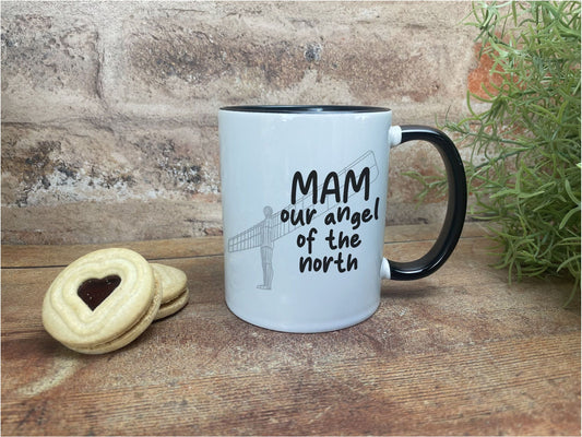 Mam Our Angel of the North  Geordie Dialect Ceramic Mug