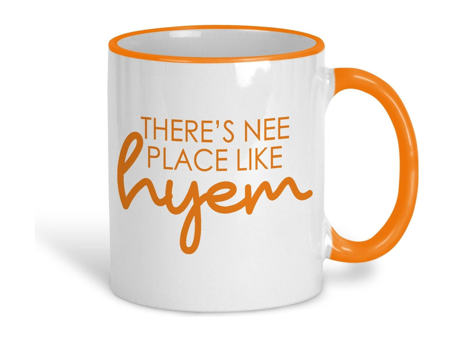 There's Nee Place Like Hyem  Geordie Dialect Ceramic Mug