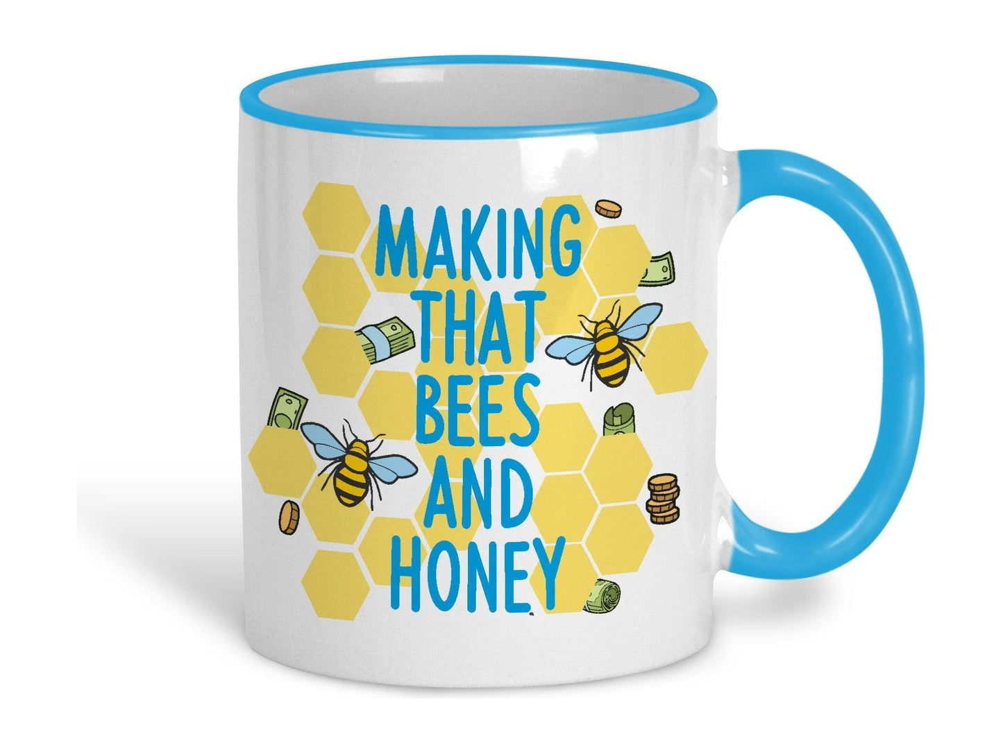 Making That Bees and Honey Cockney Rhyming Slang Ceramic Mug