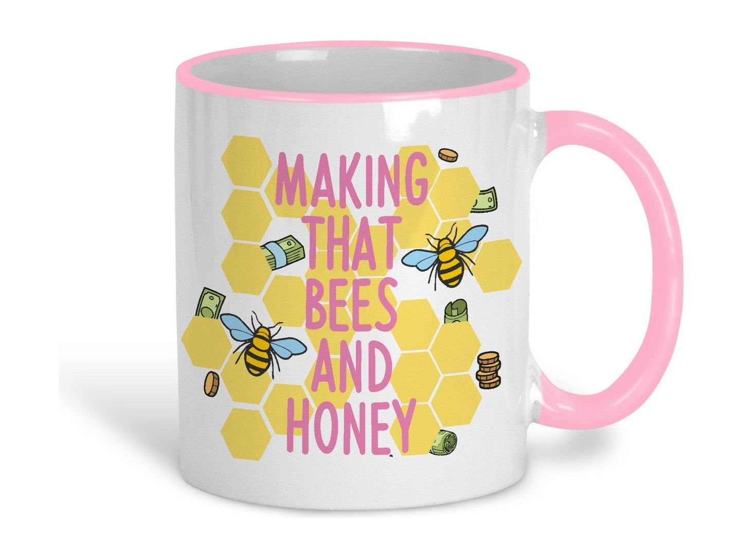 Making That Bees and Honey Cockney Rhyming Slang Ceramic Mug