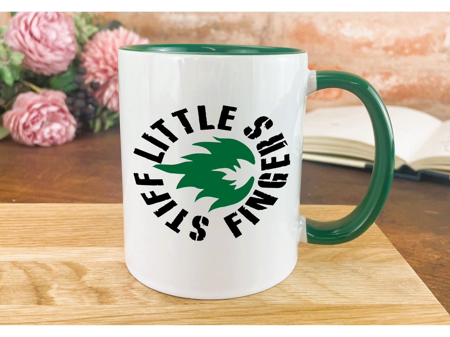 Stiff Little Fingers Logo Ceramic Mug