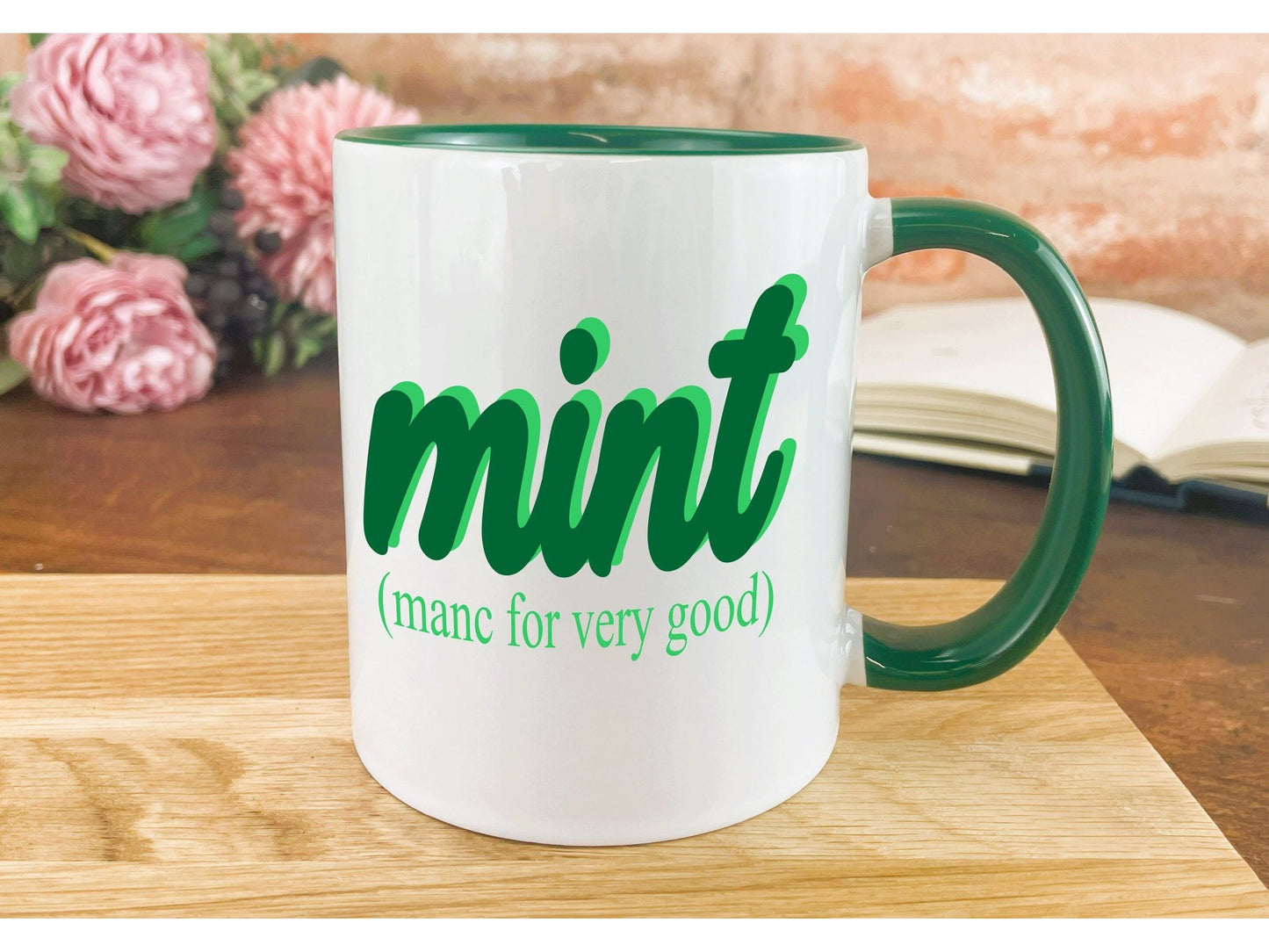 Mint Mancunian Quote Ceramic Mug