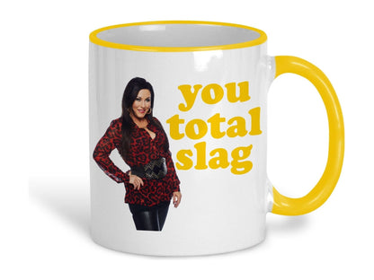 Eastenders Kat Slater You Total Slag Cockney Dialect Ceramic Mug