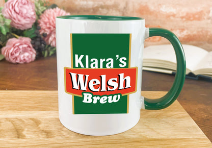 Welsh Brew Tea - Personalised Ceramic Mug