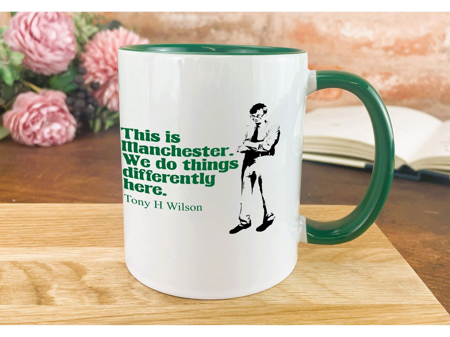 This Is Manchester Tony Wilson Quote Ceramic Mug