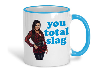 Eastenders Kat Slater You Total Slag Cockney Dialect Ceramic Mug