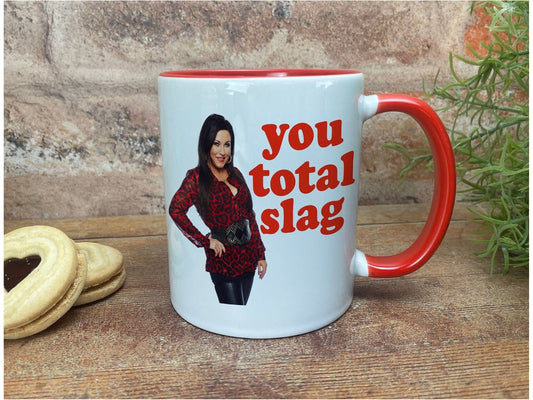 Eastenders Kat Slater You Total Slag Cockney Dialect Ceramic Mug